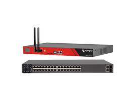 OPENGEAR 32 SER SW SLCTBL DUAL DC2GBE ETHERNET OR FIBER SFP 16GB FLASH AT&T 4G LTE CLLULR MULTI CARRIER V.92 MODEM