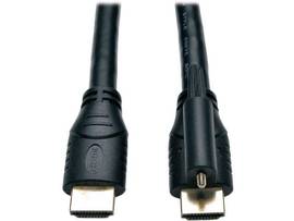 High Speed HDMI Cable with Ethernet and Locking Connector, Ultra HD 4K x 2K, 24A