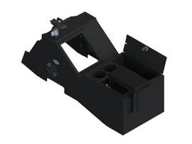 GAMBER KIT - 2021+ FORD F-150 WIDE BODY CONSOLE BOX WITH CUP HOLDER AND REAR ARMREST
