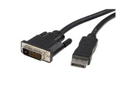 10ft Passive DisplayPort to DVI-D single-link cable,1920x1200/1080p 60Hz; DP 1.2