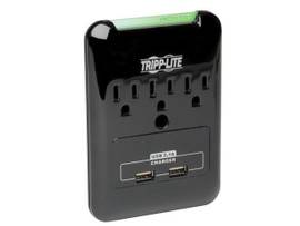 TRIPP LITE SURGE 3 OUTLET 120V USB CHARGER TABLET