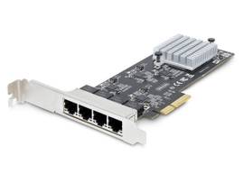 4-PORT 2.5GBPS NBASE-T PCIE NETWORK CARD, INTEL I225-V, QUAD PORT COMPUTER NETWORK CARD, ETHERNET MULTIGIGABIT NIC, PCI EXPRESS SERVER LAN CARD
