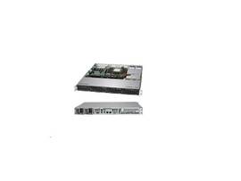 SUPERMICRO BLACK 1U STD SC813MFTQC CHASS W/ PLATINUM REDUNDANT 400W