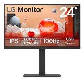 LG 24BA650 LED display 60.5 cm (23.8") 1920 x 1080 pixels Full HD Black