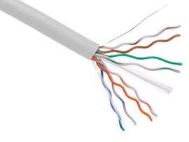 AXIOM CAT6 23AWG 4-PAIR SOLID CONDUCTOR 550MHZ BULK CABLE SPOOL 1000FT (WHITE)