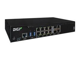 DIGI CONNECT EZ 8 MEI SERIAL SERVER, 8 RS-232/422/485 SERIAL PORTS, NO POWER CORD