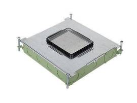 LEGRAND-WIREMOLD 6-GNG STL RECESSED FLR BX
