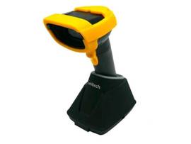 UNITECH,MS852B LR, EXTRA LONG RANGE (ZEBRA SE4850), BLUETOOTH, USB, WITH PROTECTIVE CASE, CHARGING CRADLE AND USB CABLE.