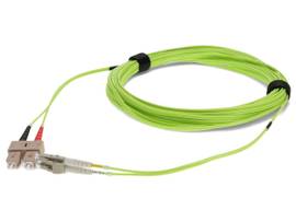 ADD-ON 9M LC/SC M/M OM5 LIME GREEN PATCH CBL