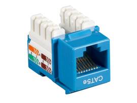 BLACK BOX CORP CAT5E KEYSTONE JACK BLUE 10 PACK