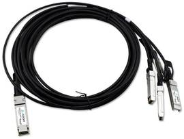 AXIOM 100GBASE-CR4 QSFP28 TO 4 SFP28 PASSIVE DAC DELL COMPATIBLE 1M