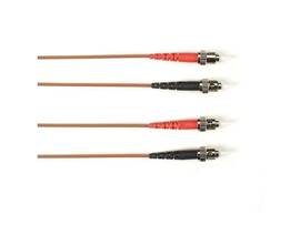 10m (32.8FT) STST BN OM1 MM Fiber Patch Cable INDR Zip OFNP