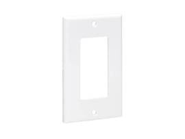 TRIPP LITE SINGLE-GANG FACEPLATE VERTICAL WHITE