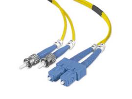 BELKIN DPLX FBR OPTC CBL ST/SC 8.3/125 10 MTRS
