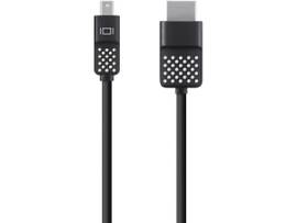BELKIN CABLE,MINI DISPLAYPORT TO HDMI,6 ,4K