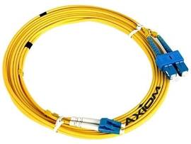 AXIOM SC/ST SINGLEMODE DUPLEX OS2 9/125 FIBER OPTIC CABLE 12M