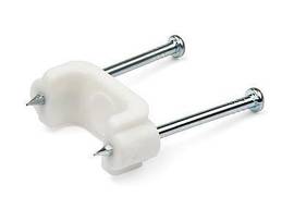 100 CABLE CLIPS WITH NAILS /CLAMPS/TACKS