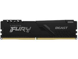 KINGSTON 128GB 3200MHZ DDR4 CL16 DIMM (KIT OF 4) FURY BEAST BLACK