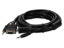 ADD-ONVGAMM15A 15.0FT VGA M/M BLACK CABLE