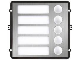 MODULE OUTDOOR STATION 5 BUTTON