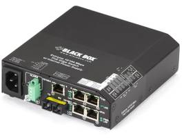 BLACK BOX CORP 6 PORT INDUSTRIAL FAST ETHERNET SWITCH P