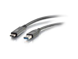 C2G 3FT USB 3.0 USB-C TO USB-A M/M BLK