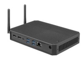 LG CQ601N-6P Thin Client Box Type with Intel Quad-core Processor, 8GB DDR4 Memory, 16GB eMMC Storage, USB Type-C , Fanless Design