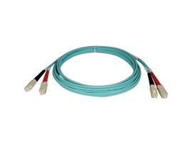 TRIPP LITE 5M 10G DPLXMM 50/125 LSZH AQUA FPC SC/SC