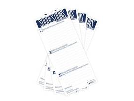 SAFCO CARDS SUGGESTION REFILL (Sold as Case Pack of 60)