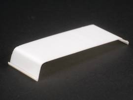 LEGRAND-WIREMOLD NM INT. WIRE GUARD 5000 IVORY (PKG OF 10)