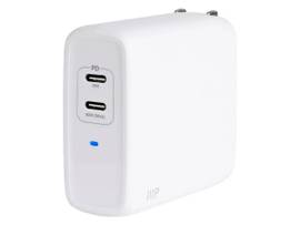 MONOPRICE MONOPRICE USB-C CHRGR_ 68W 2-PRT PD GAN TECHNOLOGY FOLDABLE WALL CHRGR WHT_ PWR DEL F