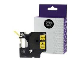 NU-TONE DYMO A45808 COMPATIBLE RIBBON BLACK/YELLOW 19MM