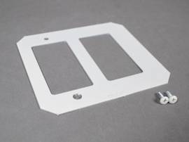 LEGRAND-WIREMOLD 2 GANG CRESTRON PLATE