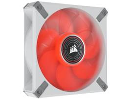 CORSAIR ML120 LED ELITE WHT FAN RED