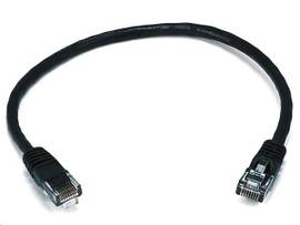 MONOPRICE CAT6 UTP ETHERNET CABLE_ 1FT BLACK