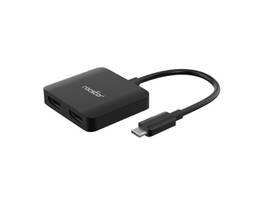 ROCSTOR PREMIUM USB-C TO DUAL HDMI 4K@60HZ ADAPT