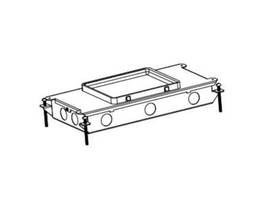 MILESTONE SHLW STEEL RCESSED FLR BX