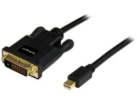 10ft Passive Mini DP to DVI-D single-link cable 1080p 60Hz; mDP 1.2 HBR2;EDID -