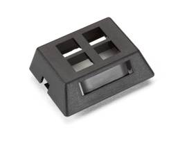 BLACK BOX CORP MODULAR FURNITURE FACEPLATE, 4 WPT471-MF