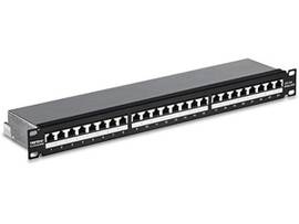 TRENDNET 24-PORT CAT6A SHIELDED PATCH PANEL