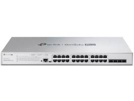 TP-LINK OMADA PRO 24-PORT POE+ GIGABIT L2+ MANAGED SWITCH WITH 4 10GE SFP+ SLOTS