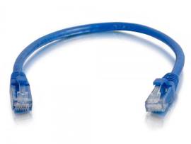 C2G 75FT CAT6A SNAGLESS UTP CABLE-BLUE