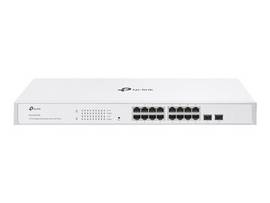 TP-LINK 16-PORT GIGABIT SMART SWITCH WITH 2 SFP SLOTS