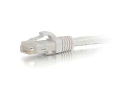 C2G 25FT CAT6 SNAGLESS UTP CBL-WHT