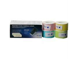 SEIKO LABELS-ASSORTED COLORED 4PK (MP=20)