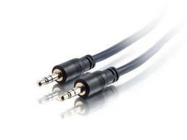 C2G 35FT PLENUM 3.5MM STEREO M/M CABLE