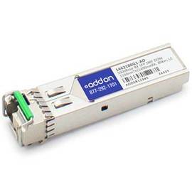 This ADTRAN 1442180G1 compatible SFP transceiver provides 1000Base-BX throughput