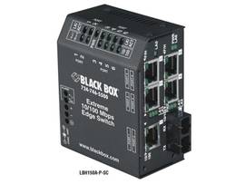 BLACK BOX CORP 6 PORT INDUSTRIAL FAST ETHERNET SWITCH E