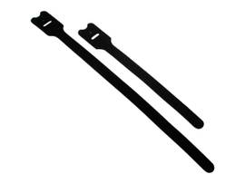 C2G 8IN SCREW-MOUNT VELCRO CBL TIES 10PK