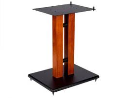 MONOPRICE MONOLITH BY MONOPRICE 28IN CHERRY WOOD SPEAKER STAND WITH ADJUSTABLE TOP PLATE_ CHERRY (EACH)